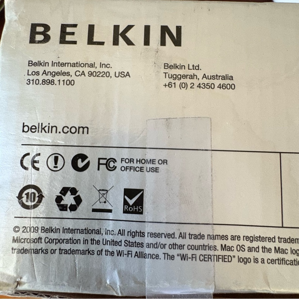Belkin N+ Wireless Router - Used- Still Works - Picture 7 of 14